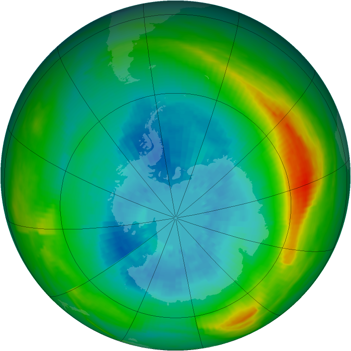 Ozone Map 1981-09-19
